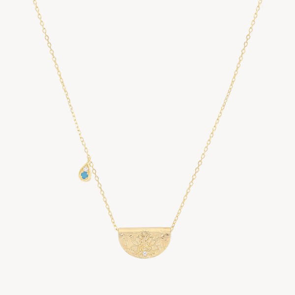 COLLANA CON PIETRA DI LOTO